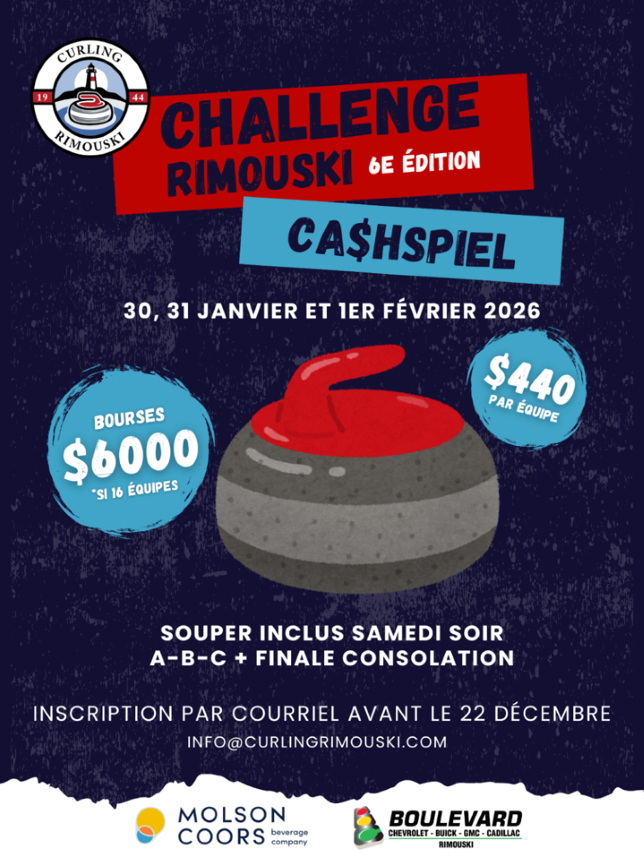 Affiche Challenge Rimouski